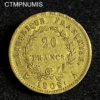 ,MONNAIE,20,FRANCS,OR,NAPOLEON,1808,