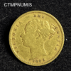 ,MONNAIE,ROYAUME,UNI,1/2,SOUVERAIN,OR,1883,