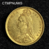 ,MONNAIE,ROYAUME,UNI,1/2,SOUVERAIN,OR,1890,