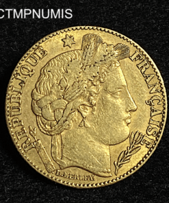 ,MONNAIE,10,FRANCS,OR,CERES,1896,