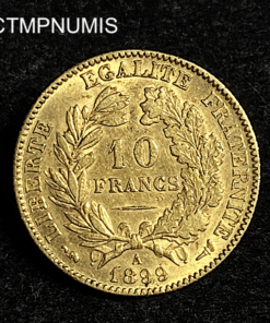 ,MONNAIE,10,FRANCS,OR,CERES,1899,