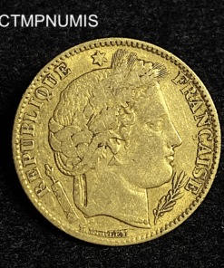 ,MONNAIE,10,FRANCS,OR,CERES,1850,