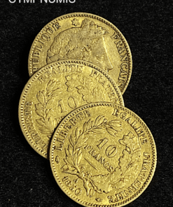,MONNAIE,10,FRANCS,OR,CERES,1850,