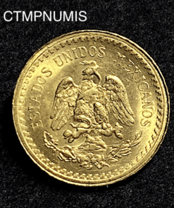 ,MONNAIE,MEXIQUE,2,1/2,PESOS,OR,1945,