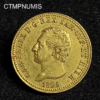 ,MONNAIE,ITALIE,40,LIRE,OR,1825,TURIN,