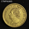 ,MONNAIE,ITALIE,80,LIRE,OR,1830,GENES,