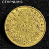 ,MONNAIE,5,FRANCS,OR,NAPOLEON,1857,