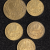 ,MONNAIE,LOT,1,2,CENTIMES,DUPUIS,1908,SUP,