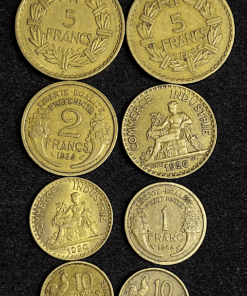 ,MONNAIE,LOT,FRANCAISE,DATES,RARES,