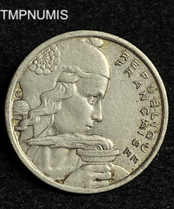 ,MONNAIE,100,FRANCS,COCHET,1958,CHOUETTE,