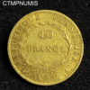 ,MONNAIE,40,FRANCS,OR,NAPOLEON,AN,13,