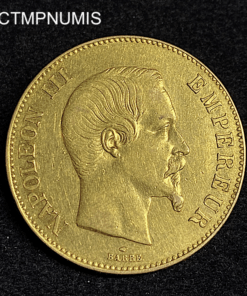 ,MONNAIE,100,FRANCS,OR,NAPOLEON,1858,
