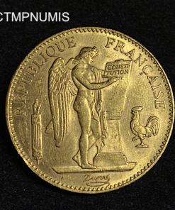 ,MONNAIE,100,FRANCS,OR,GENIE,1907,