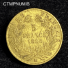 ,MONNAIE,5,FRANCS,OR,NAPOLEON,1868,BB,STRASBOURG,