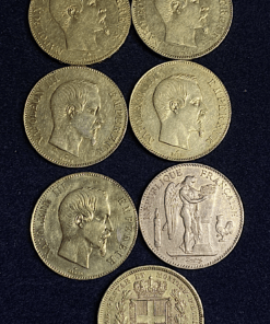 ,MONNAIE,100,FRANCS,OR,GENIE,NAPOLEON,III,