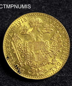 ,MONNAIE,AUTRICHE,1,DUCAT,OR,1915,