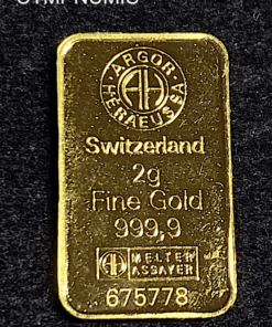 ,LINGOTIN,2,GRAMMES,OR,PUR,ARGOR,