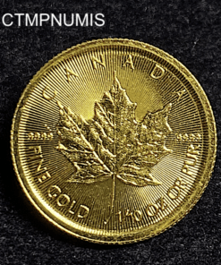 ,MONNAIE,CANADA,5,DOLLAR,OR,1/10,ONCE,2016,