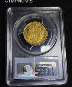 ,MONNAIE,ITALIE,40,LIRE,OR,NAPOLEON,1814,