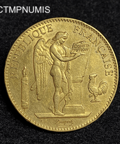 ,MONNAIE,100,FRANCS,OR,GENIE,1882,