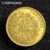,MONNAIE,10,FRANCS,OR,NAPOLEON,1856,SUP,