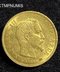 ,MONNAIE,10,FRANCS,OR,NAPOLEON,1856,SUP,