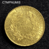 ,MONNAIE,20,FRANCS,OR,CERES,1850,SUP,