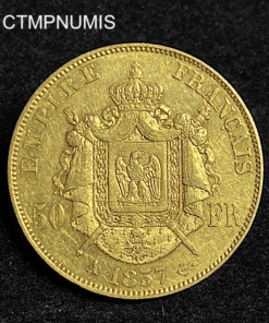 ,MONNAIE,50,FRANCS,OR,NAPOLEON,1857,