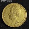 ,MONNAIE,ITALIE,100,LIRE,OR,1832,GENES,