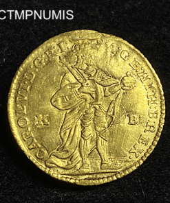 ,MONNAIE,HONGRIE,1,DUCAT,OR,1738,CHARLES,