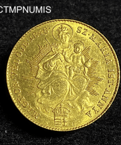 ,MONNAIE,HONGRIE,1,DUCAT,OR,1848,