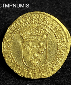 ,MONNAIE,LOUIS,XIII,ECU,OR,1617,B,ROUEN,