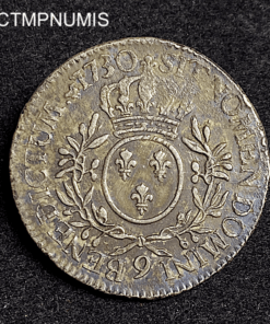 ,MONNAIE,ROYALE,ECU,ARGENT,1730,9,RENNES,