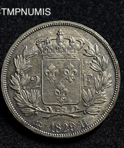 ,MONNAIE,2,FRANCS,CHARLES,X,1829,H,LA,ROCHELLE,