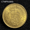 ,MONNAIE,PAYS,BAS,5,GULDEN,OR,1912,