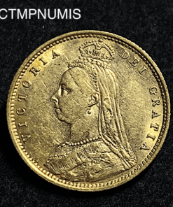 ,MONNAIE,ROYAUME,UNI,1/2,SOUVERAIN,OR,1892,