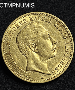 ,MONNAIE,ALLEMAGNE,PRUSSE,10,MARK,OR,1893,