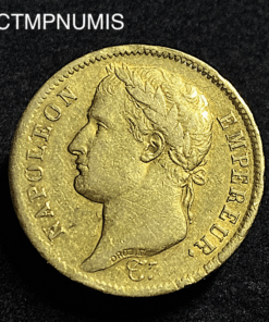 ,MONNAIE,40,FRANCS,OR,NAPOLEON,1808,H,LA,ROCHELLE,