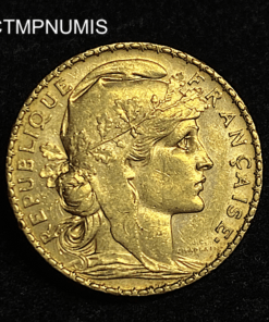 ,MONNAIE,20,FRANCS,OR,COQ,1899,