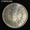 ,MONNAIE,5,FRANCS,ARGENT,HERCULE,1877,SPL,