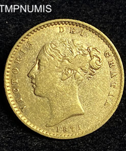 ,MONNAIE,ROYAUME,UNI,1/2,SOUVERAIN,OR,1871,