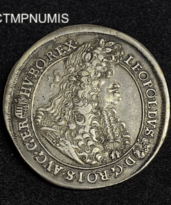 ,MONNAIE,HONGRIE,TALER,ARGENT,LEOPOLD,1691,