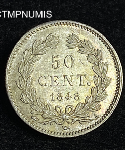 ,MONNAIE,50,CENTIMES,LOUIS,PHILIPPE,1848,