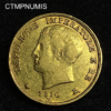 ,MONNAIE,ITALIE,20,LIRE,OR,1810,MILAN,