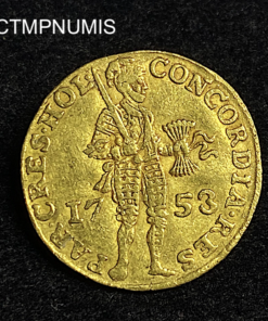 ,MONNAIE,PAYS,BAS,1,DUCAT,OR,1753,