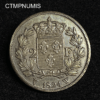 ,MONNAIE,2,FRANCS,ARGENT,LOUIS,XVIII,1824,W,LILLE,SUP,