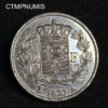 ,MONNAIE,2,FRANCS,ARGENT,CHARLES,X,1827,