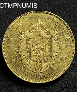 ,MONNAIE,50,FRANCS,OR,NAPOLEON,III,1855,
