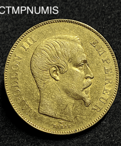 ,MONNAIE,50,FRANCS,OR,NAPOLEON,III,1855,