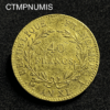 ,MONNAIE,CONSULAT,40,FRANCS,OR,AN,XI,